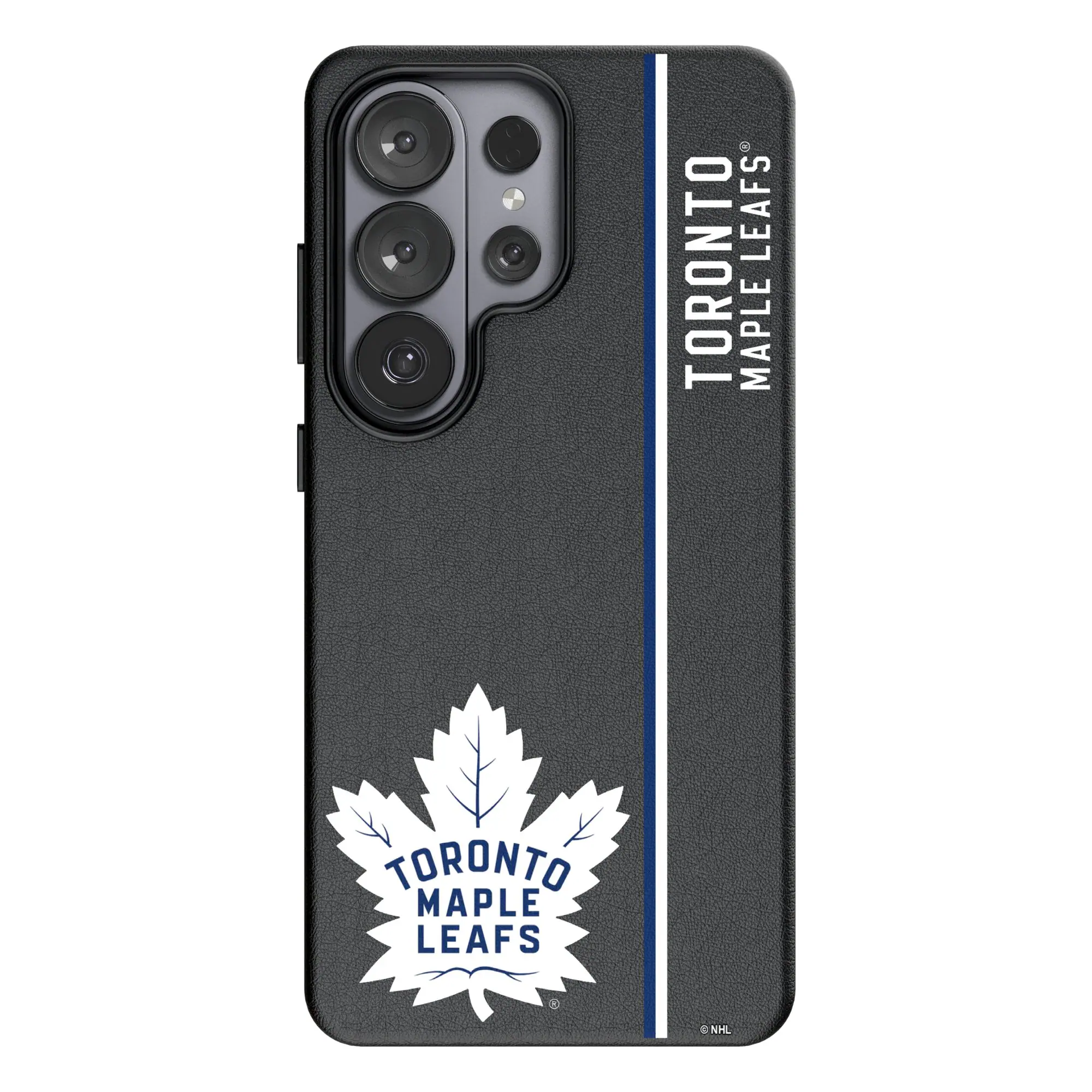 Keyscaper - NHL - Toronto Maple Leafs Galaxy Magnetic Bump Case - S25 Ultra - Black