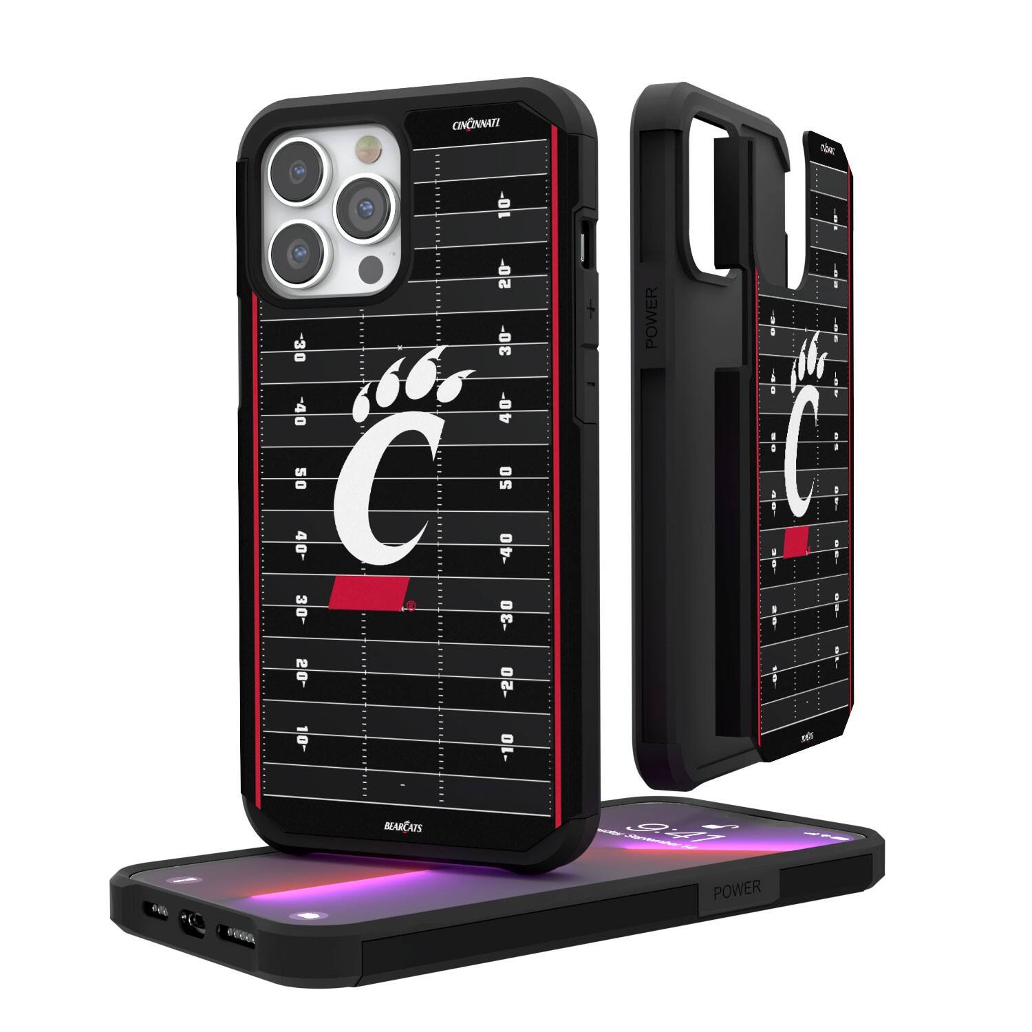 Keyscaper - NCAA - Cincinnati Bearcats Field iPhone Rugged Case - 12 Pro Max - Multicolor price history on PriceWatchPro