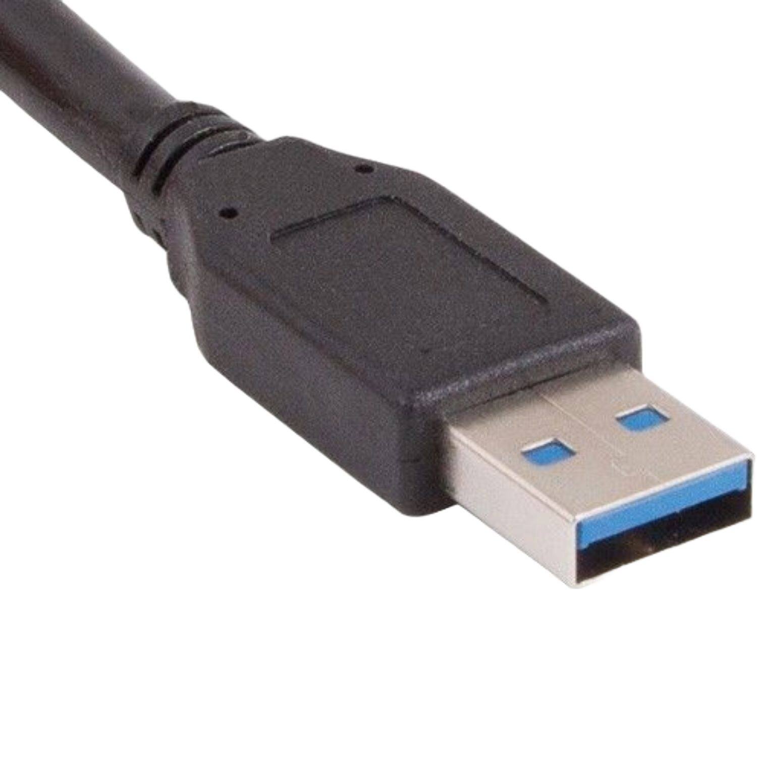 Back. Sanoxy - SANOXY 5 Meters SuperSpeed USB 3.0 Type A Male to Female Active Extension / Repeater Cable - Black.