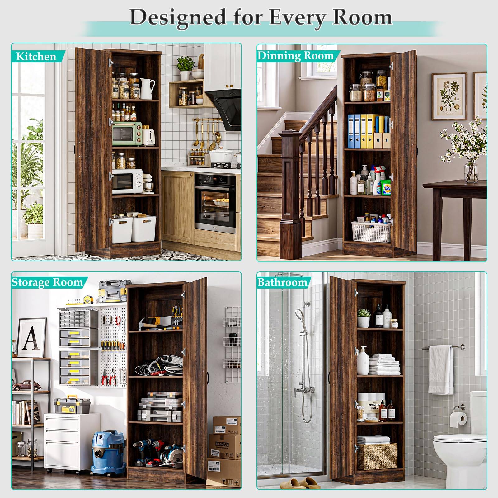 Designed for Every Room

Kitchen  
Dining Room  
Storage Room  
Bathroom  

A  
PREMIER  
LIFER  
REWARD  
BOX
