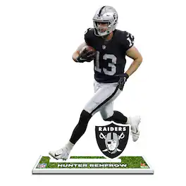 UPI Marketing - Hunter Renfroe Las Vegas Raiders 12'' Player Standee Desktop Display - Multicolor