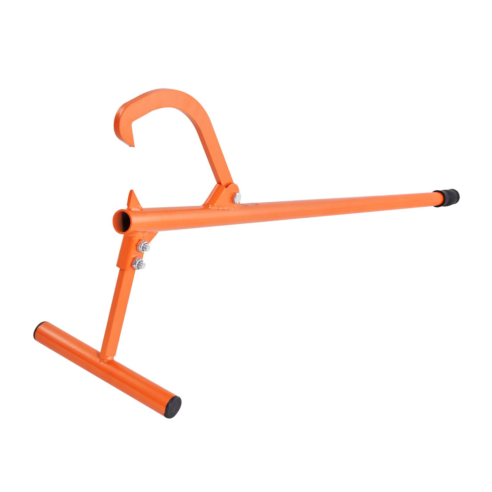 Alt View 5. VEVOR - Timberjack, 48 in, Heavy Duty Log Lifter with Metal Handle, Log Roller with Adjustable Cant Hook, Logging Tools Log Jack - Orange.