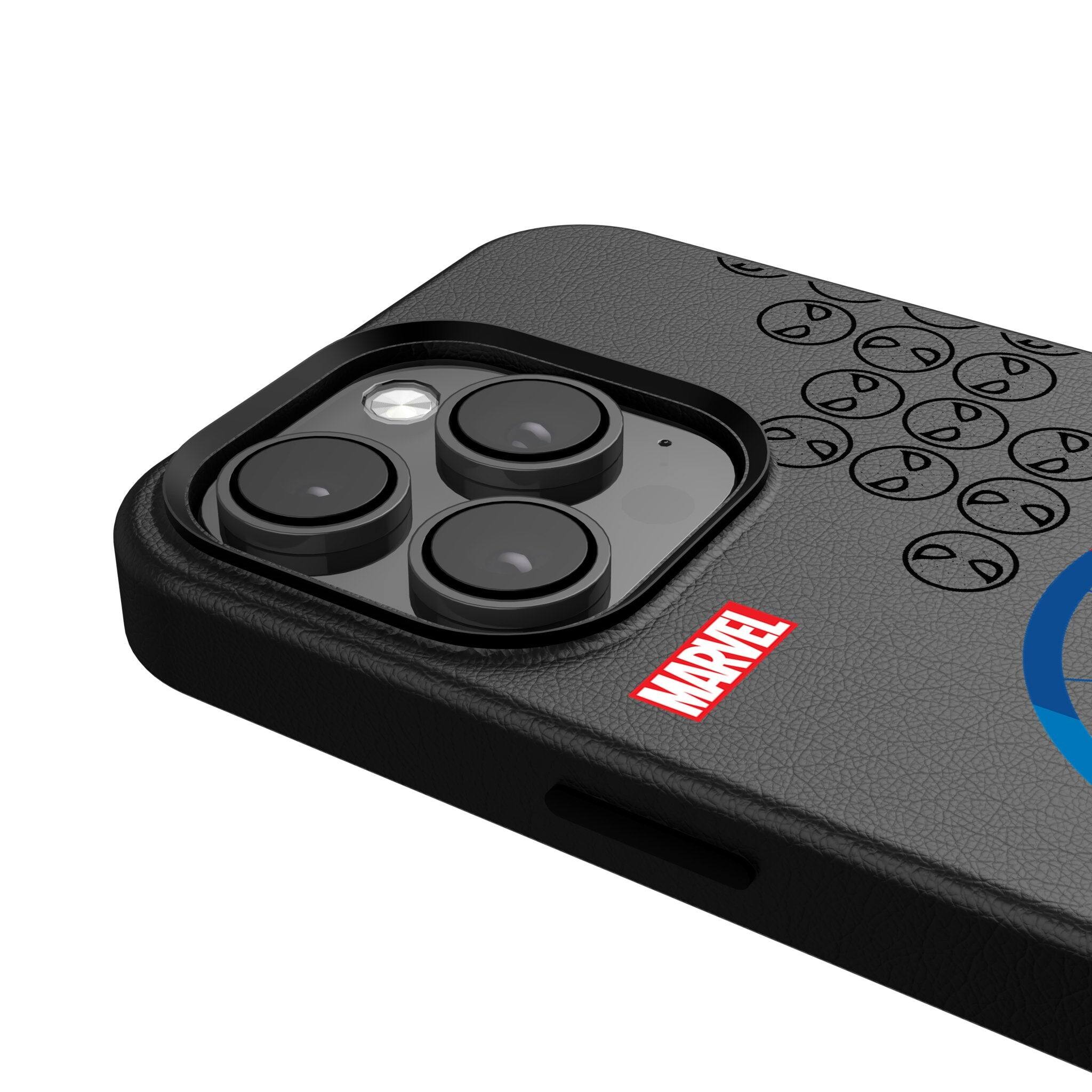 Left. Keyscaper - Marvel Sigil MagSafe Compatible Phone Case - Apple iPhone 15 Plus - Spider-Man.