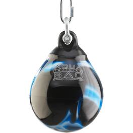 Aqua Training Bag - 9" Head Hunter Hybrid Slip Ball/Punching Bag - Bad Boy Blue