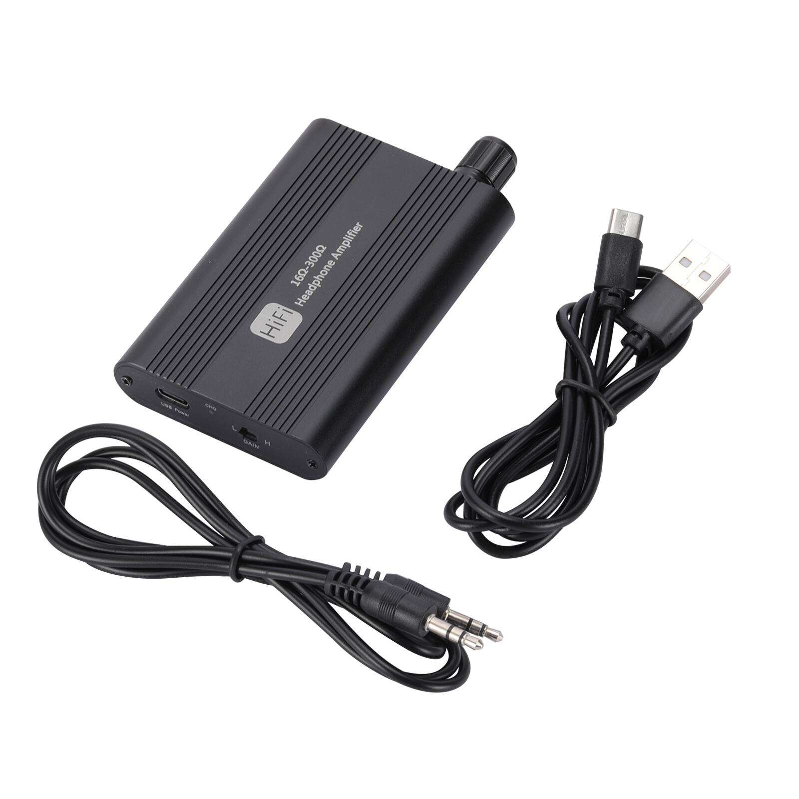 Amplifier 160-300Q Headphone HiFi 1 unE - NAU 1

HiFi Headphones Amplifier

160-300Q

USB

CHG

L H

GAIN