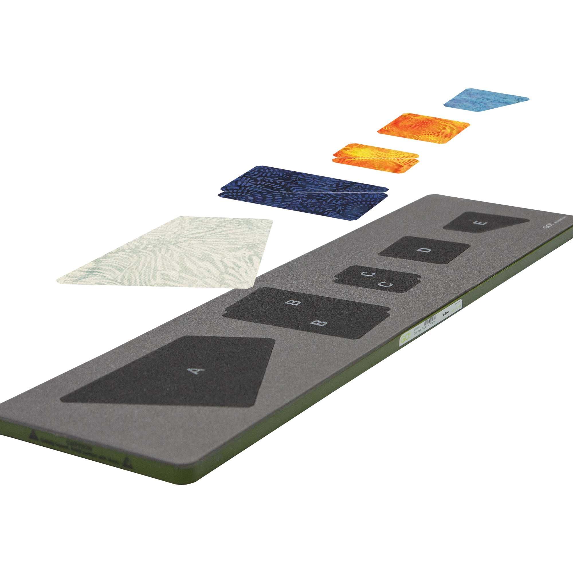 Back. AccuQuilt - Duck Creek Puzzle-10 Finished Die (Die To Try, November 2024)" - Multicolor.