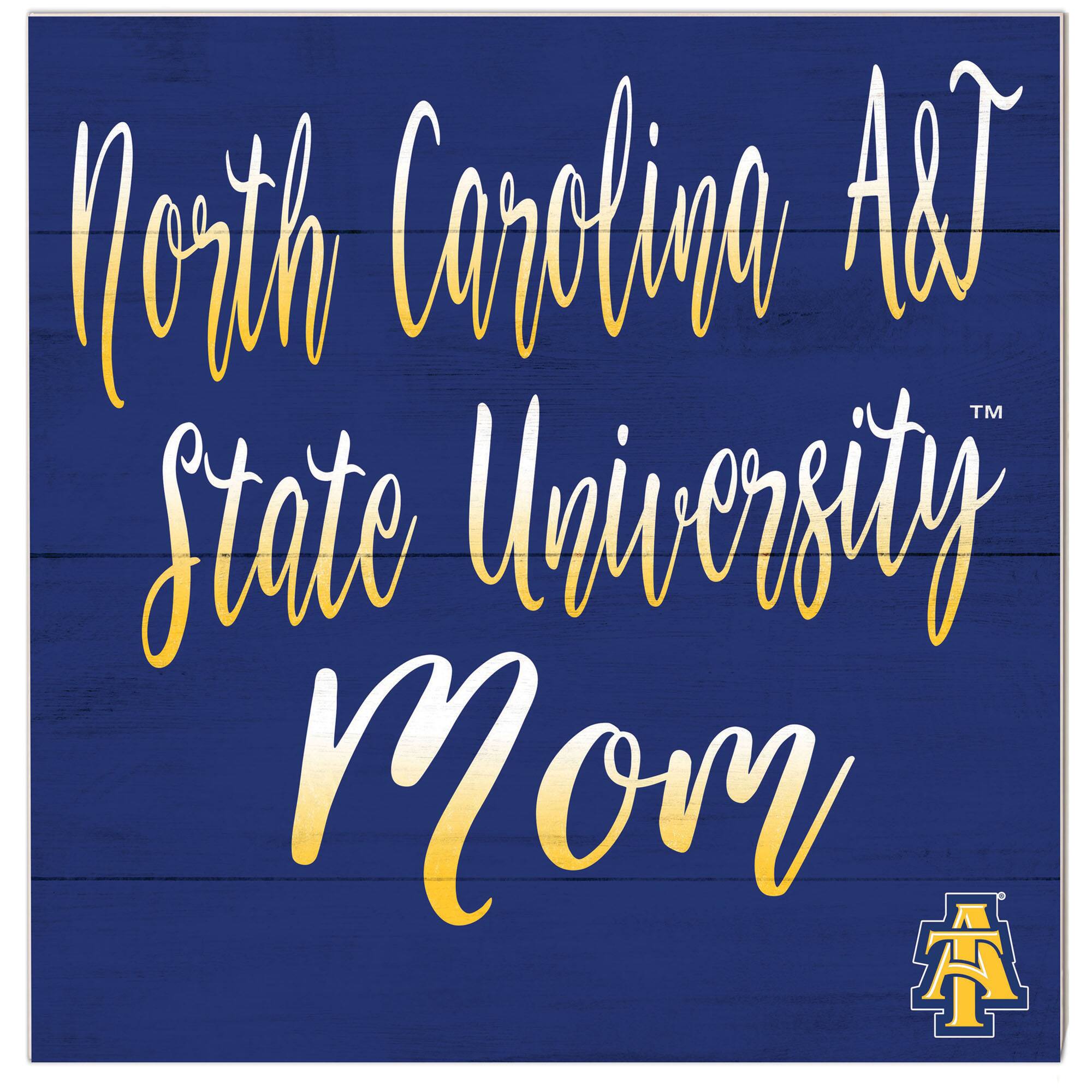 North Carolina A&T Aggies 10'' x 10'' Mom Plaque