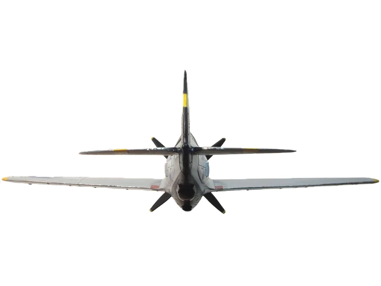 Back. Oxford Diecast - Republic P-47D Thunderbolt Fighter Plane USAAF "Captain Daniel Boone 333rd FS 318th FG" 1/72 "Oxford Aviation" - Multicolor.