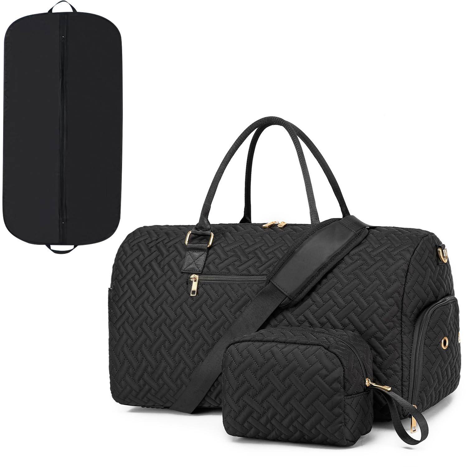 Paradigms Interiors Duffle Bag For Travel Weekender With Shoe ...