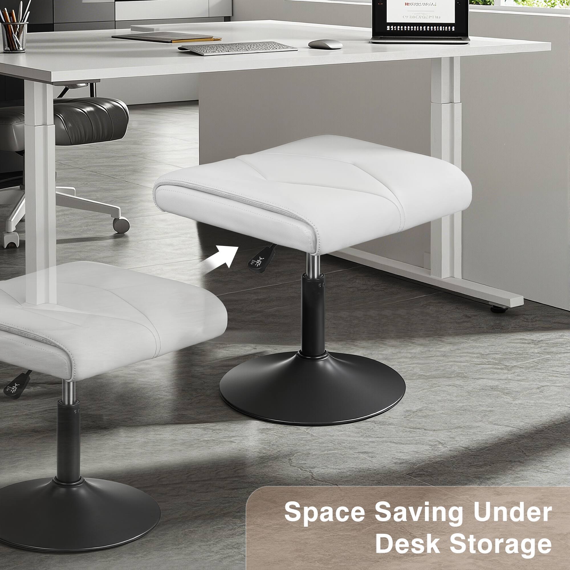 Space Saving Under Desk Storage