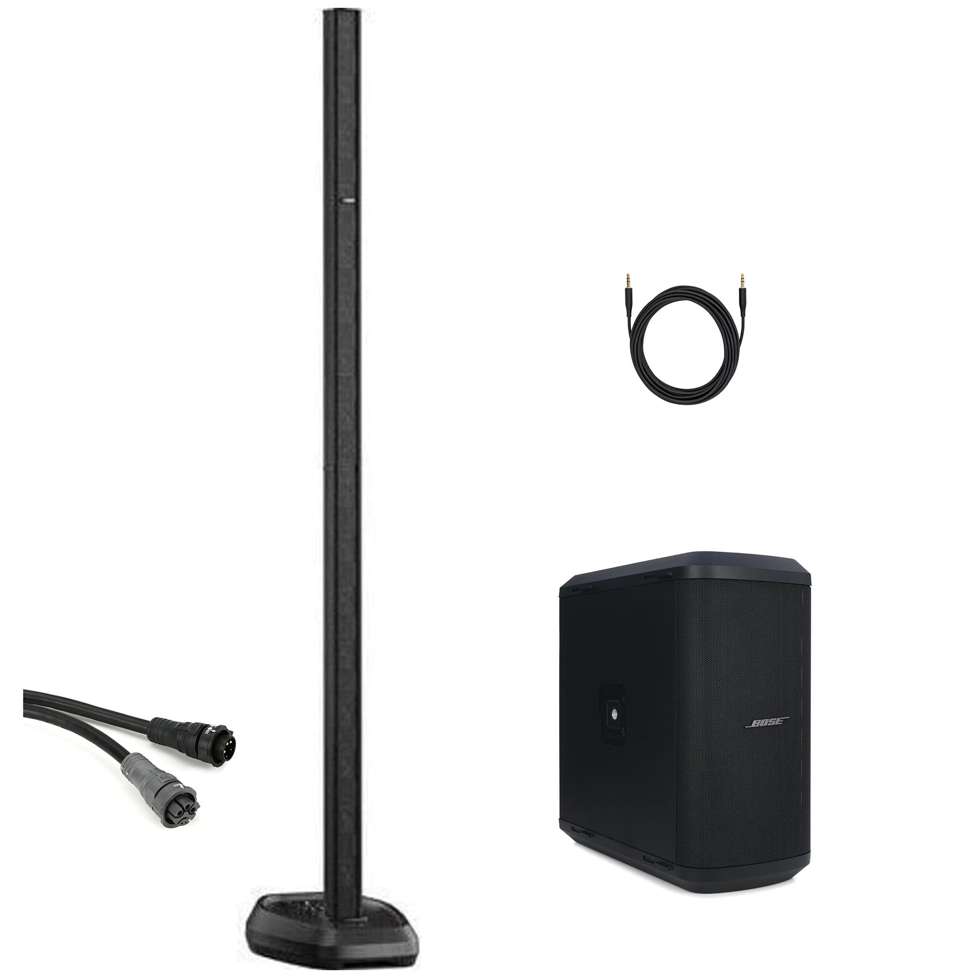 Bose - L1 Pro32 Column Array PA System Bundle with Sub 1 SubMatch Cable and Aux Cable ( Pro 32 + Sub 1) - Black price history on PriceWatchPro