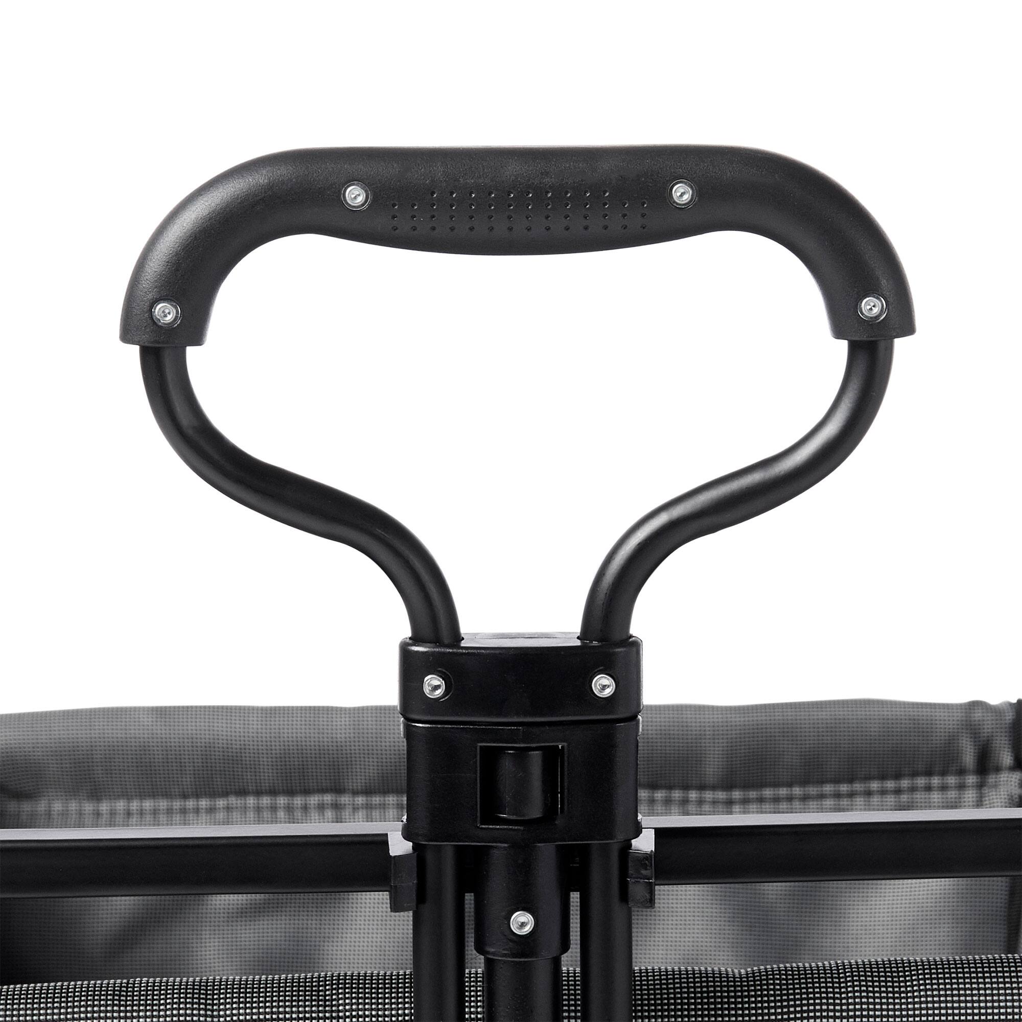 Alt View 3. Mac Sports - Mac Sports Outdoor Collapsible Utility Camping Cart, Gray, & Camping Chair, Gray - Grey.