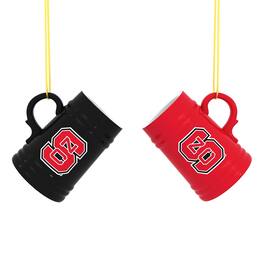 Evergreen Enterprises - NC State Wolfpack Two-Pack 3" Mini Stein Ornament Set - Multicolor