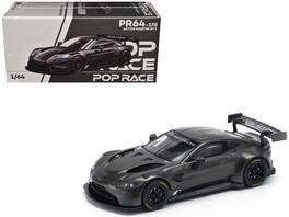 Aston Martin GT3 Edition 1/64 Diecast Model Car by Pop Race - Carbon