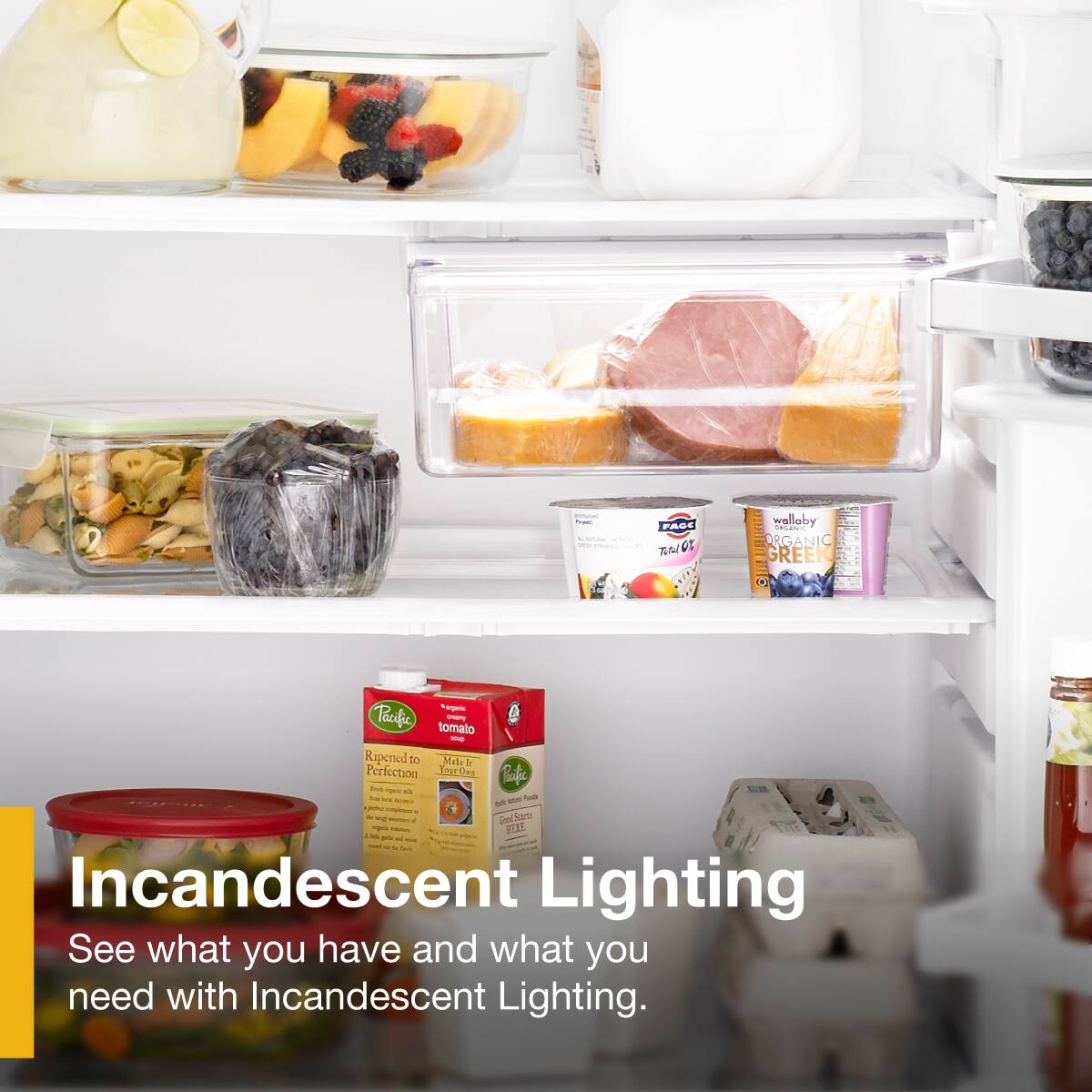 Incandescent Lighting  
See what you have and what you need with Incandescent Lighting.