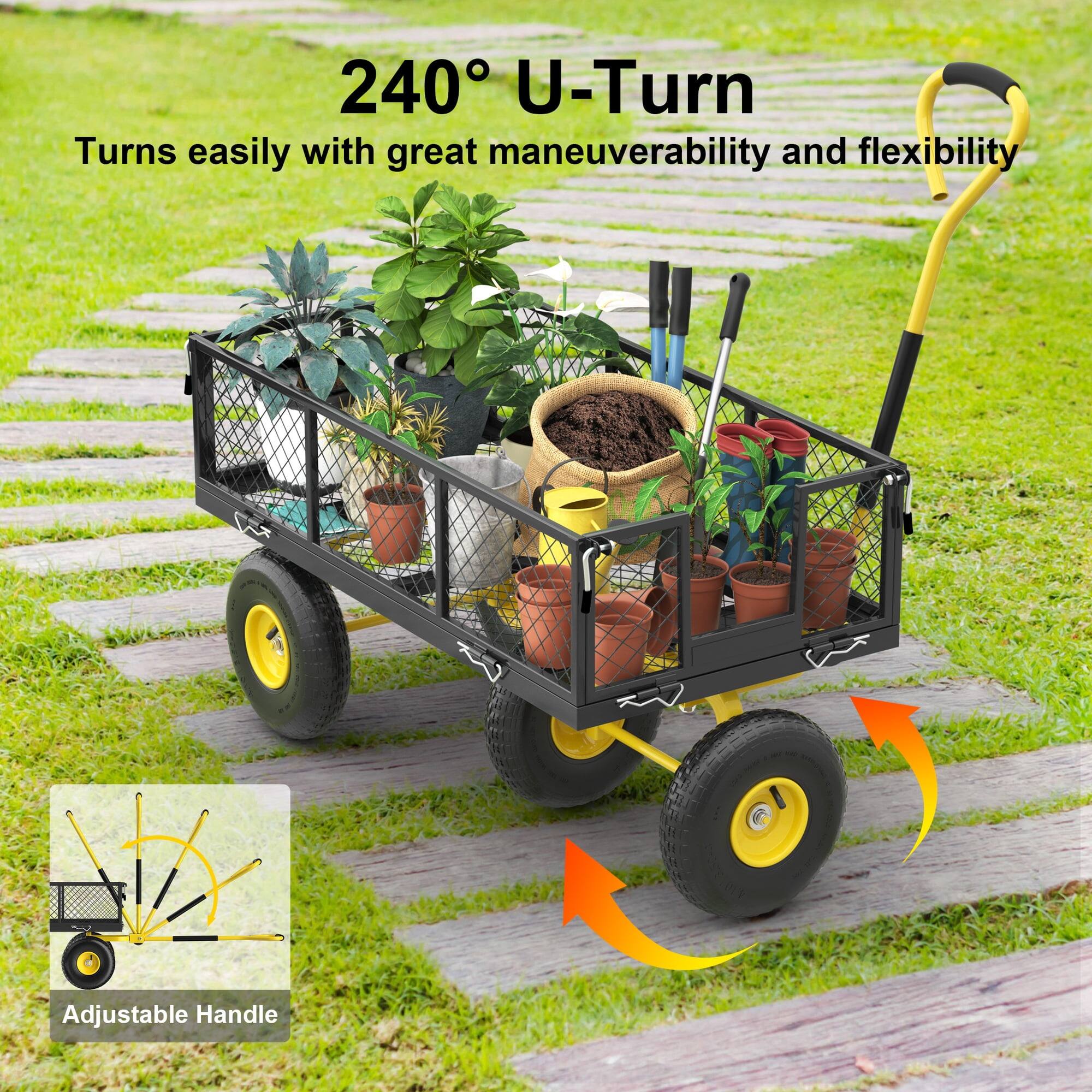 240° U-Turn  
Turns easily with great maneuverability and flexibility  

J-Turn  
Maneuverability and flexibility  

Adjustable Handle