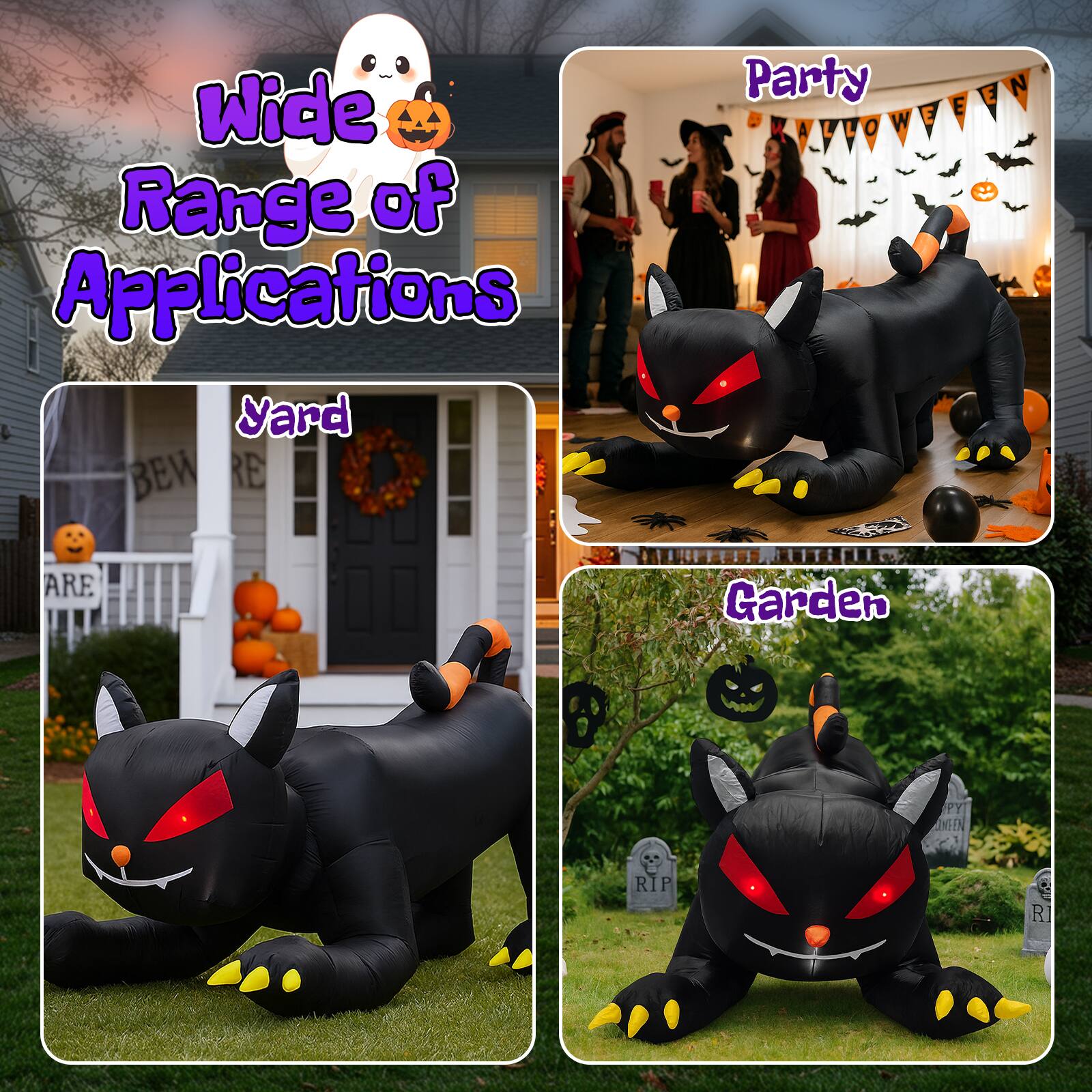 Wide Range of Applications  
Party  
Yard  
Garden
