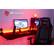 Alt View 13. Arozzi - Vernazza Premium PU Leather Ergonomic Gaming Chair - Black - Red Accents.