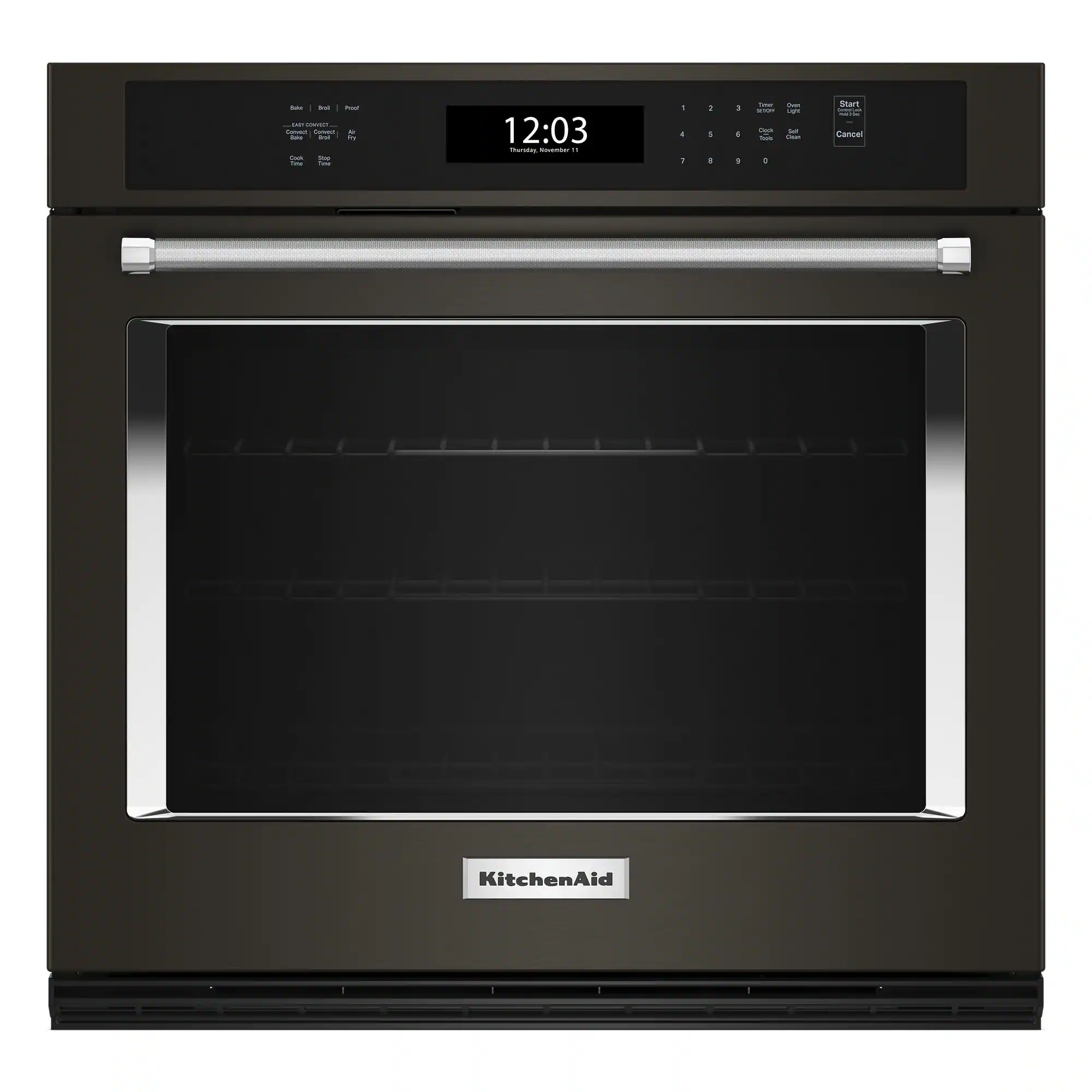 Black Stainless Steel - Fingerprint Resistant
