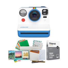 Polaroid Originals - NOW Instant Camera Generation 2 (Blue) w/Film Kit & B&W Film