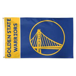 WinCraft - Golden State Warriors 3' x 5' Single-Sided Inspired Block Deluxe Flag - Multicolor