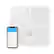 Alt View Zoom 14. MOBI - Smart Wi-Fi Digital Health Scale With 13 Point Total Body Composition Measurement Tracking App With Analysis - White.