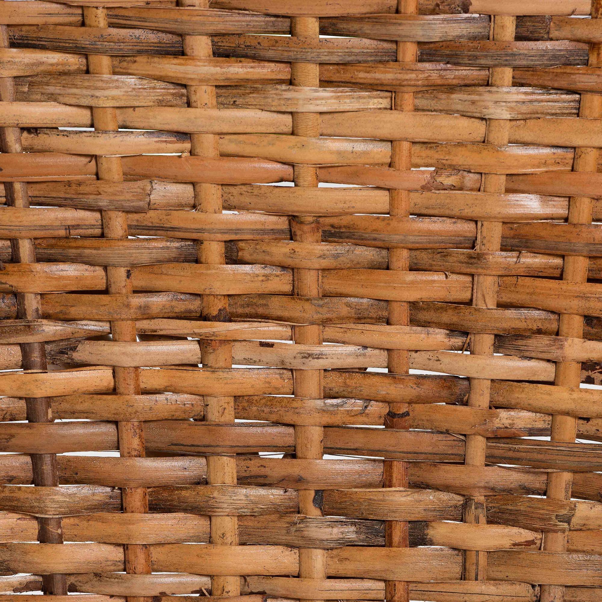 Alt View 2. bali & pari - bali & pari Tara 2-Piece Natural Rattan Dining Chair - Handwoven Wicker Armchair with Curved Backrest - Natural Brown.