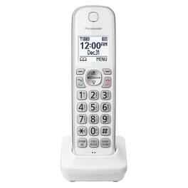 Kx-tgda50w1 Cordless Phone Accessory Handset For Panasonic Kx-tgd51x/kx-tgd53x/kx-tgd56x Series - White