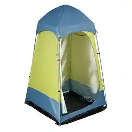 Loheer - Camping Shower Tent Portable Privacy Tent Changing Room - Blue