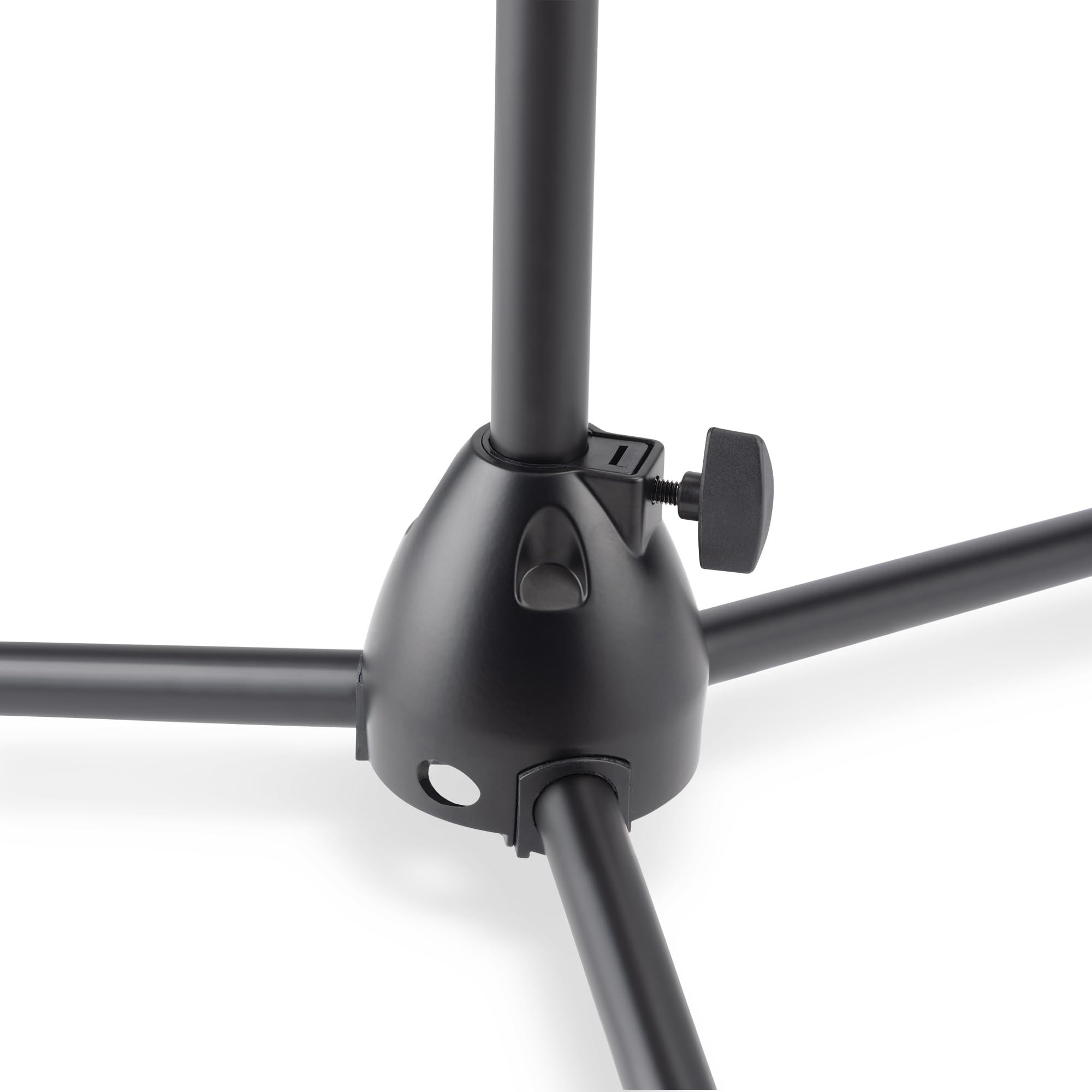 Alt View 3. On Stage Stands - On-Stage MS7540 One-Handed Mic Stand with Tripod Base (For Vocal and Instrument Microphones, Height-Adjustable, - Black.