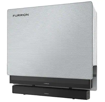 Front. Furrion - Weather Resistant TV Cover for Furrion 50" Aurora Smart Outdoor TV - Gray.