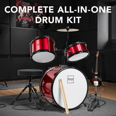 Best Choice Products Kids Beginner Piece Drum, Musical