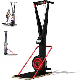 HARISON - HR-G1301 Eco Commercial Ski Training Machine, Bluetooth Enabled, 440LB Capacity - Black