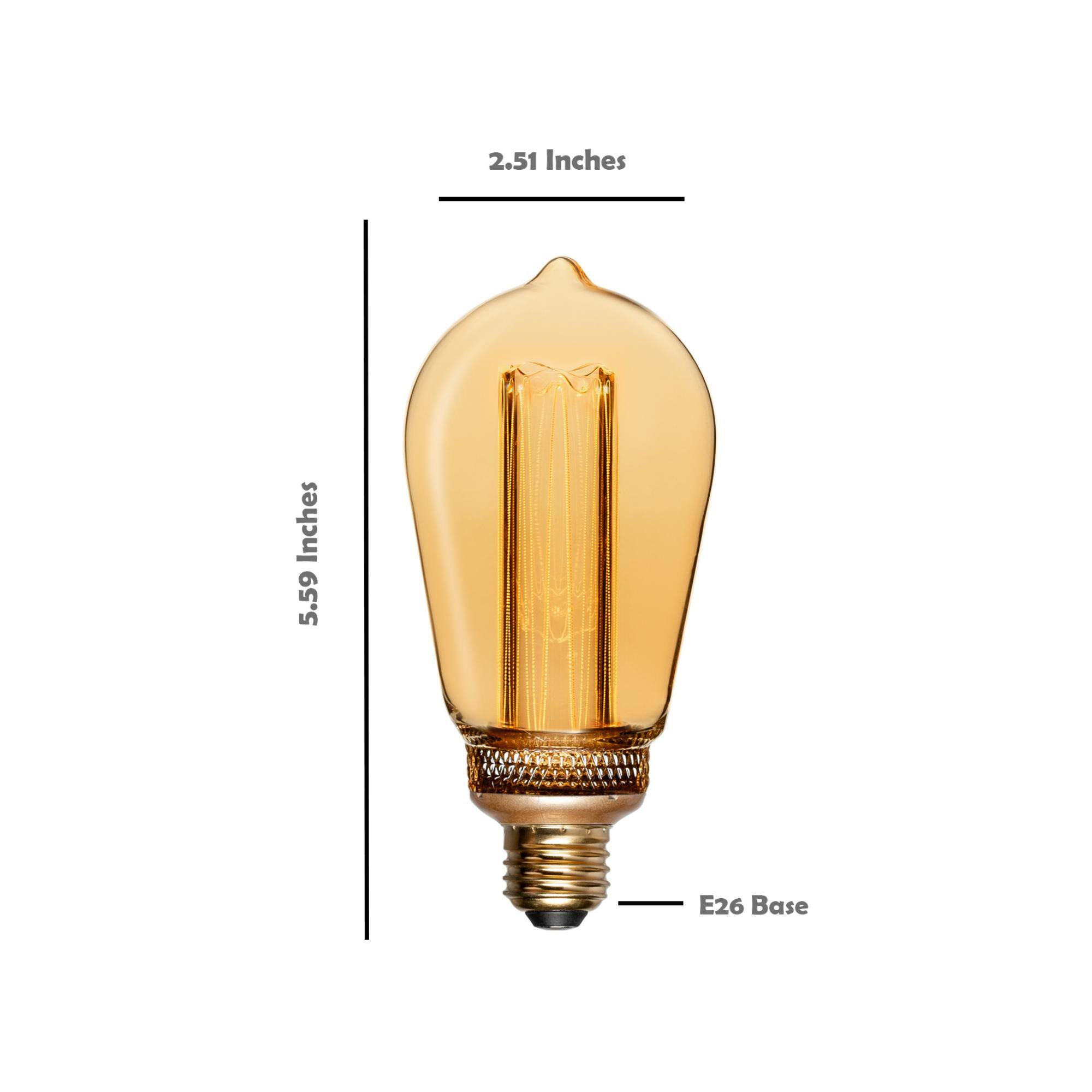 2.51 Inches, 5.59 Inches, E26 Base