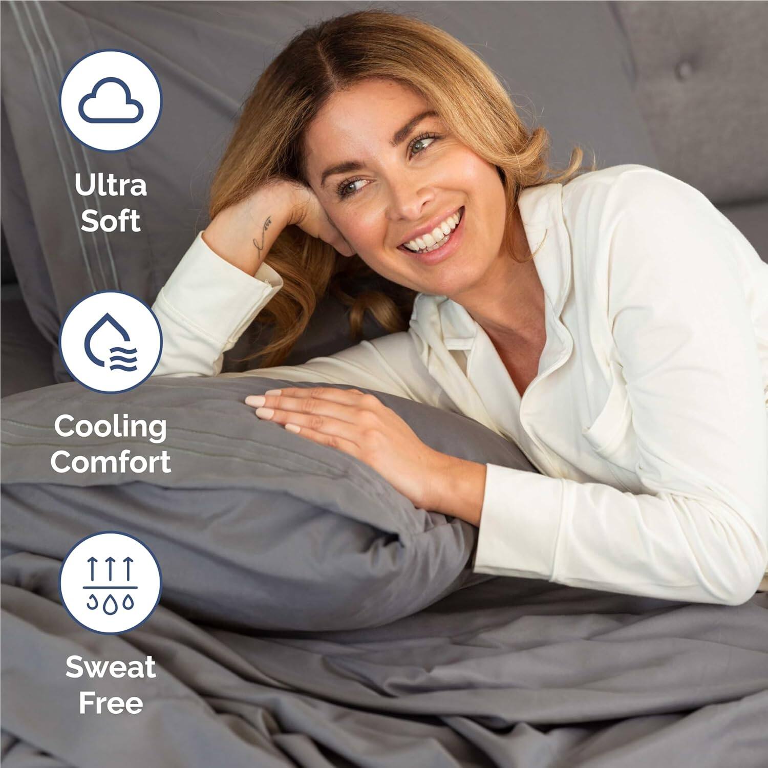 Ultra Soft  
Cooling Comfort  
Sweat Free