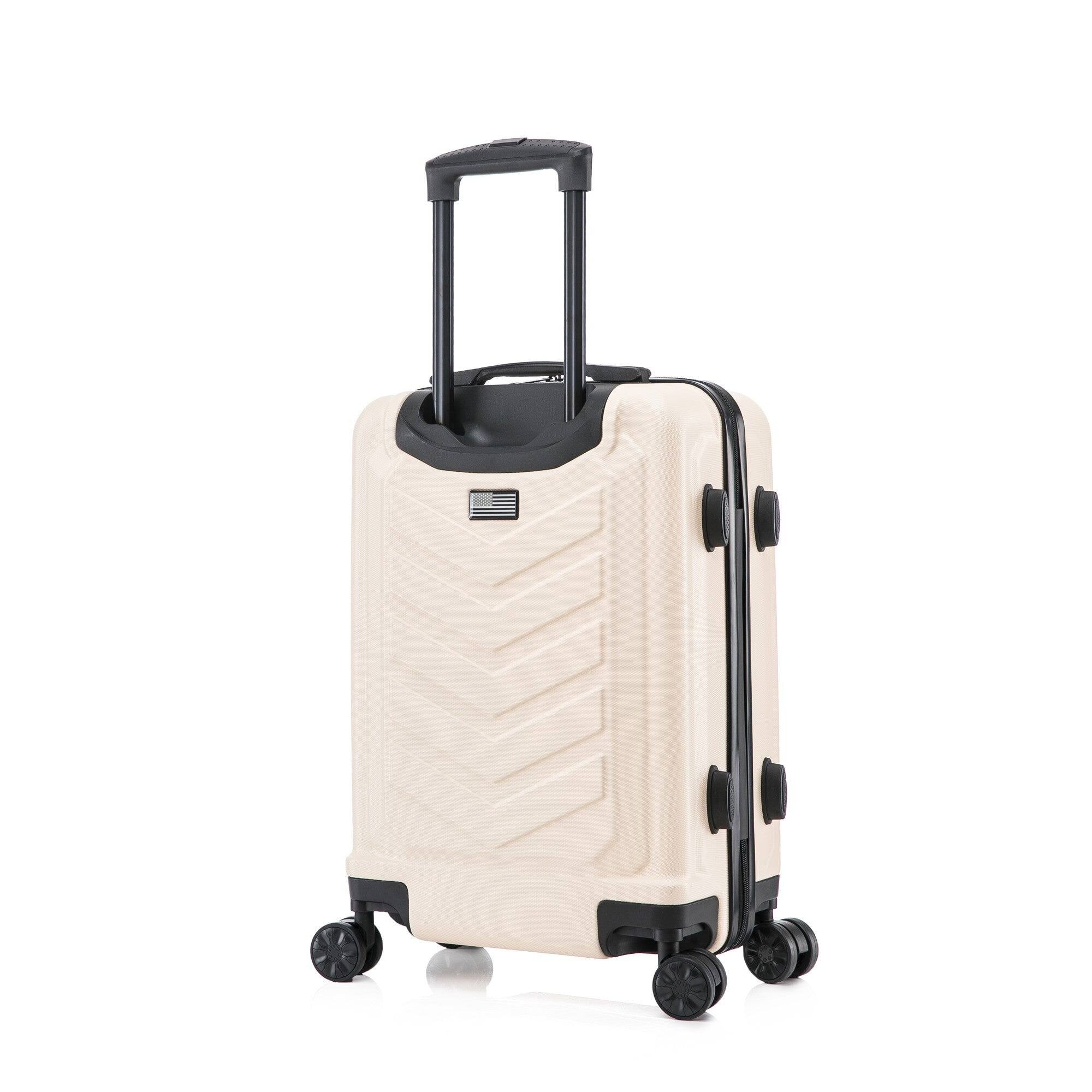 Angle. US Army - FOX 20" Carry-On Suitcase - SAND.