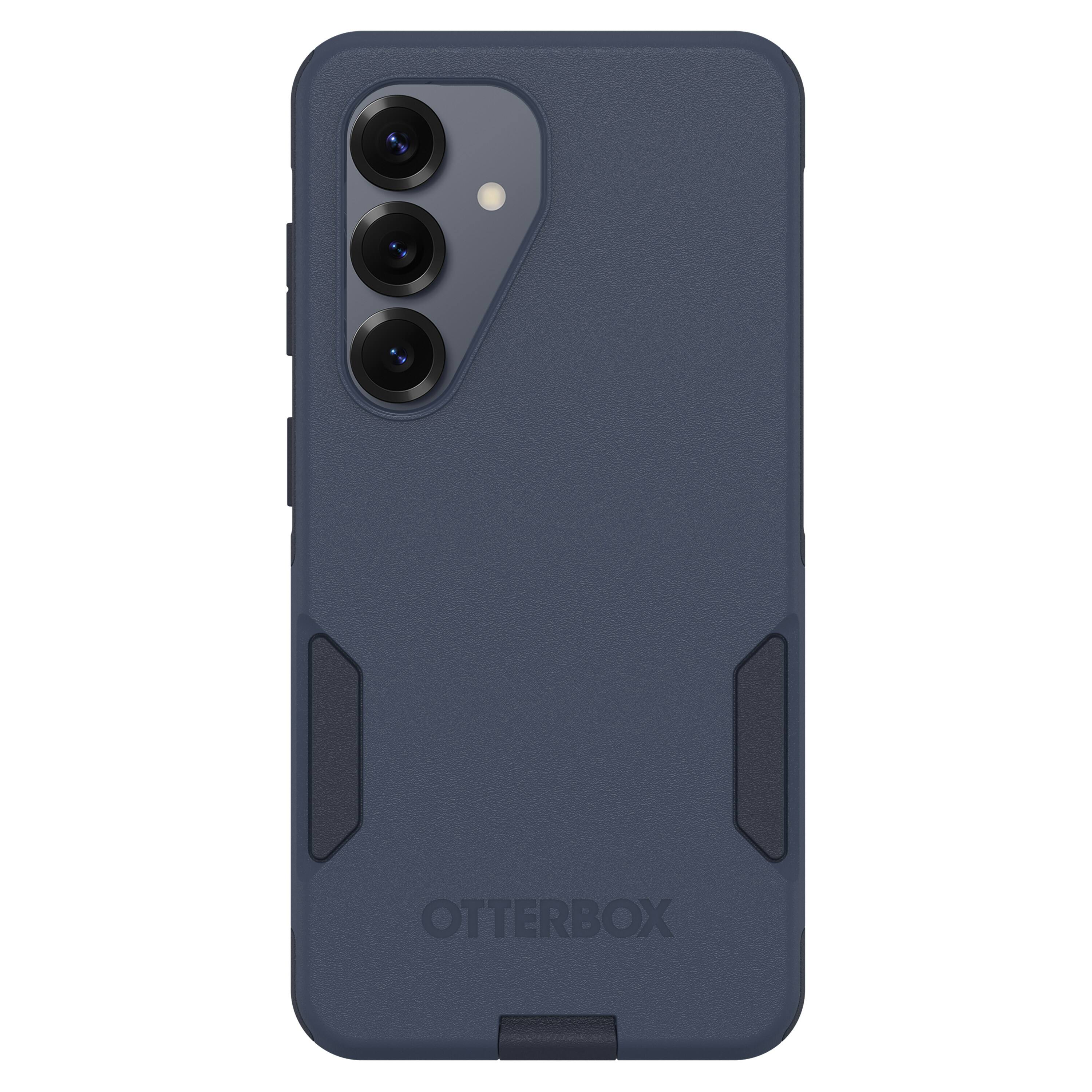 Angle. OtterBox - Commuter Series Hard Shell for Samsung Galaxy S26 - BLUE.