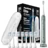 AquaSonic - Elite Rechargeable Electric Toothbrush Set - ADA Accepted, 5 Modes, Travel Case, 8 Brush Heads - Green