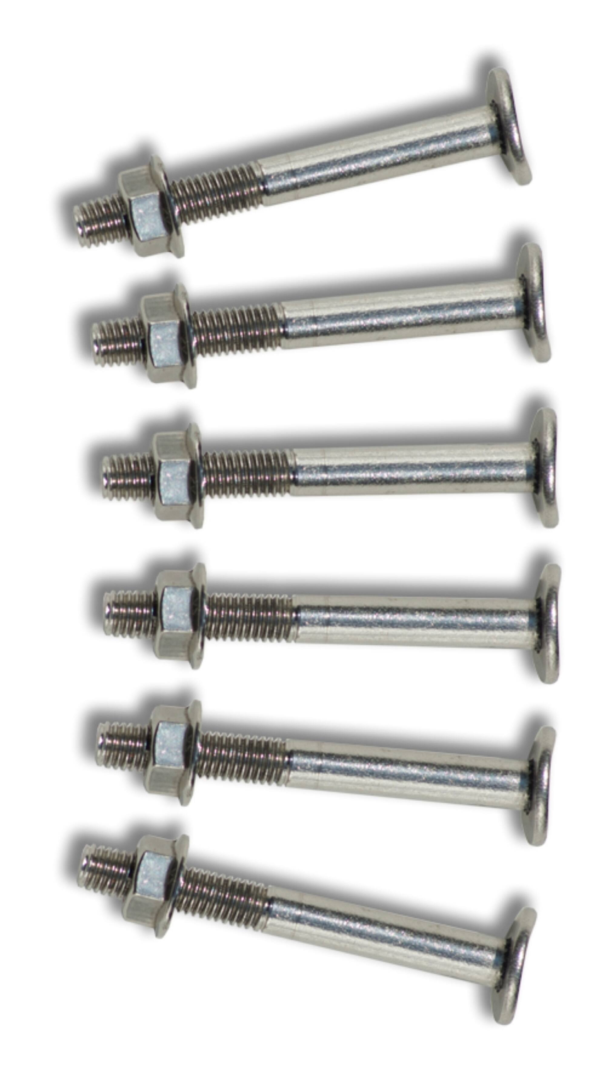 Alt View 1. Swim Central - Set of 6 HydroTools Stainless Steel Swimming Pool Ladder Bolts 3" - Stainless-Steel.