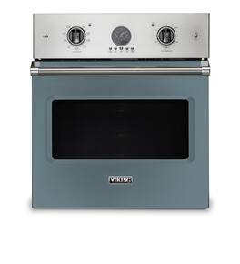 Viking - 27" Built-in Single Electric Convection Wall Oven - November Sky