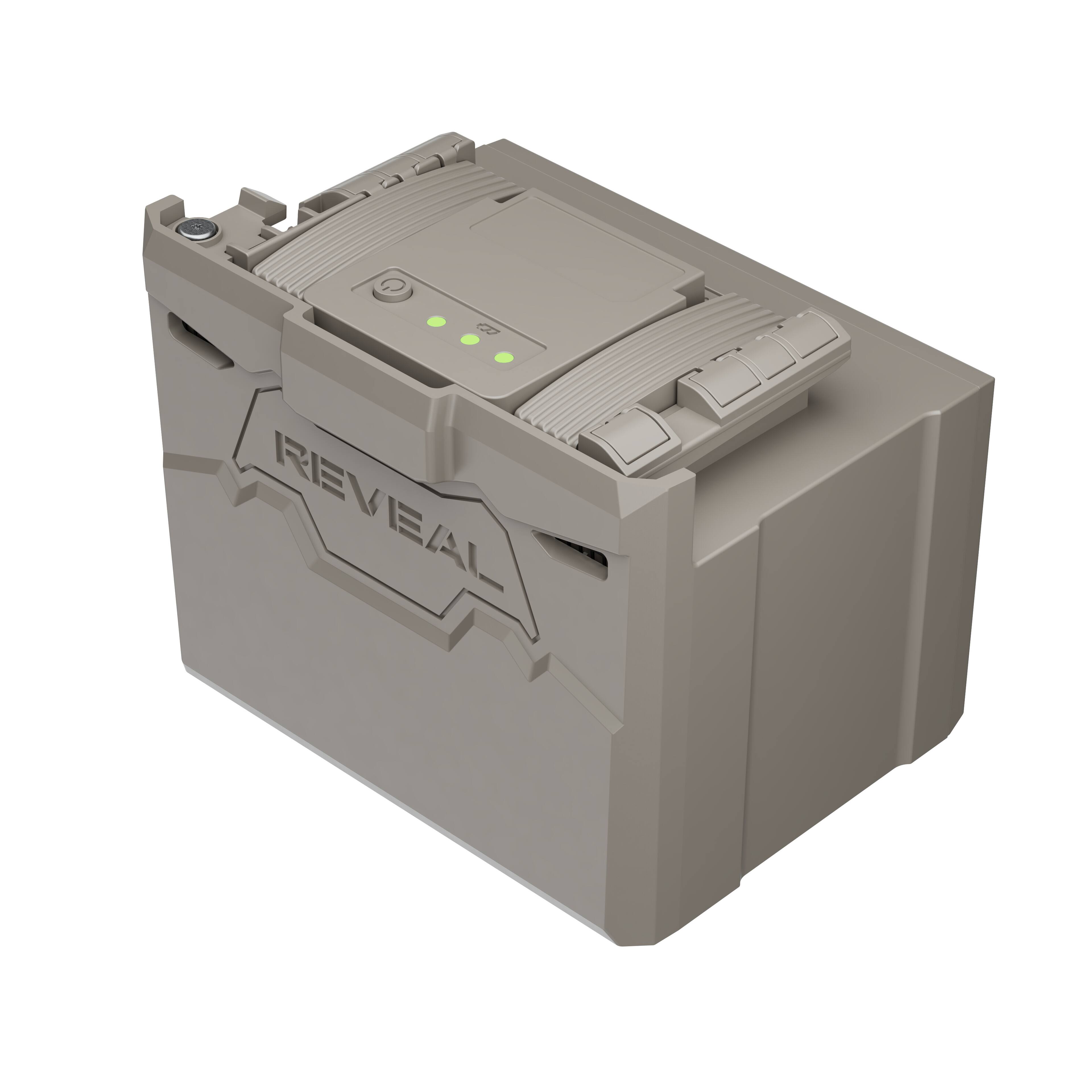 Angle. Tactacam - Reveal 4.0 Lithium Cartridge - FlexPack 10k mAh.