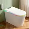 Koligey - Nordic Smart Toilet With Bidet And Auto-Open Lid, ADA Compliant Chair Height, Tankless 1.28 Gallons Auto Dual Flush - White