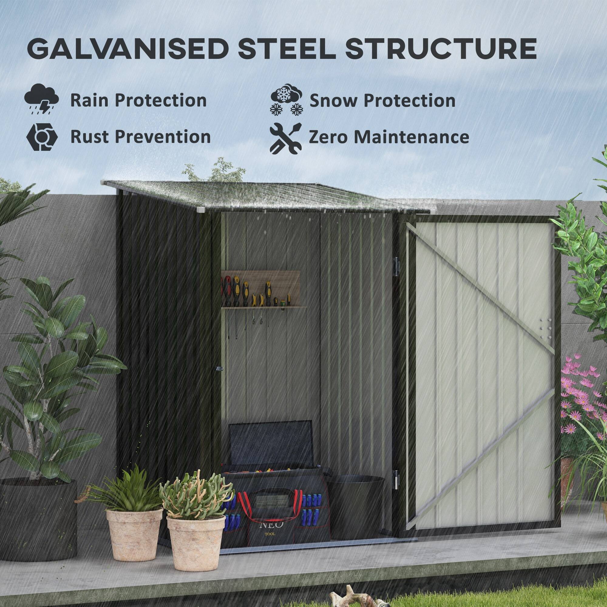 GALVANISED STEEL STRUCTURE

- Rain Protection
- Rust Prevention
- Snow Protection
- Zero Maintenance