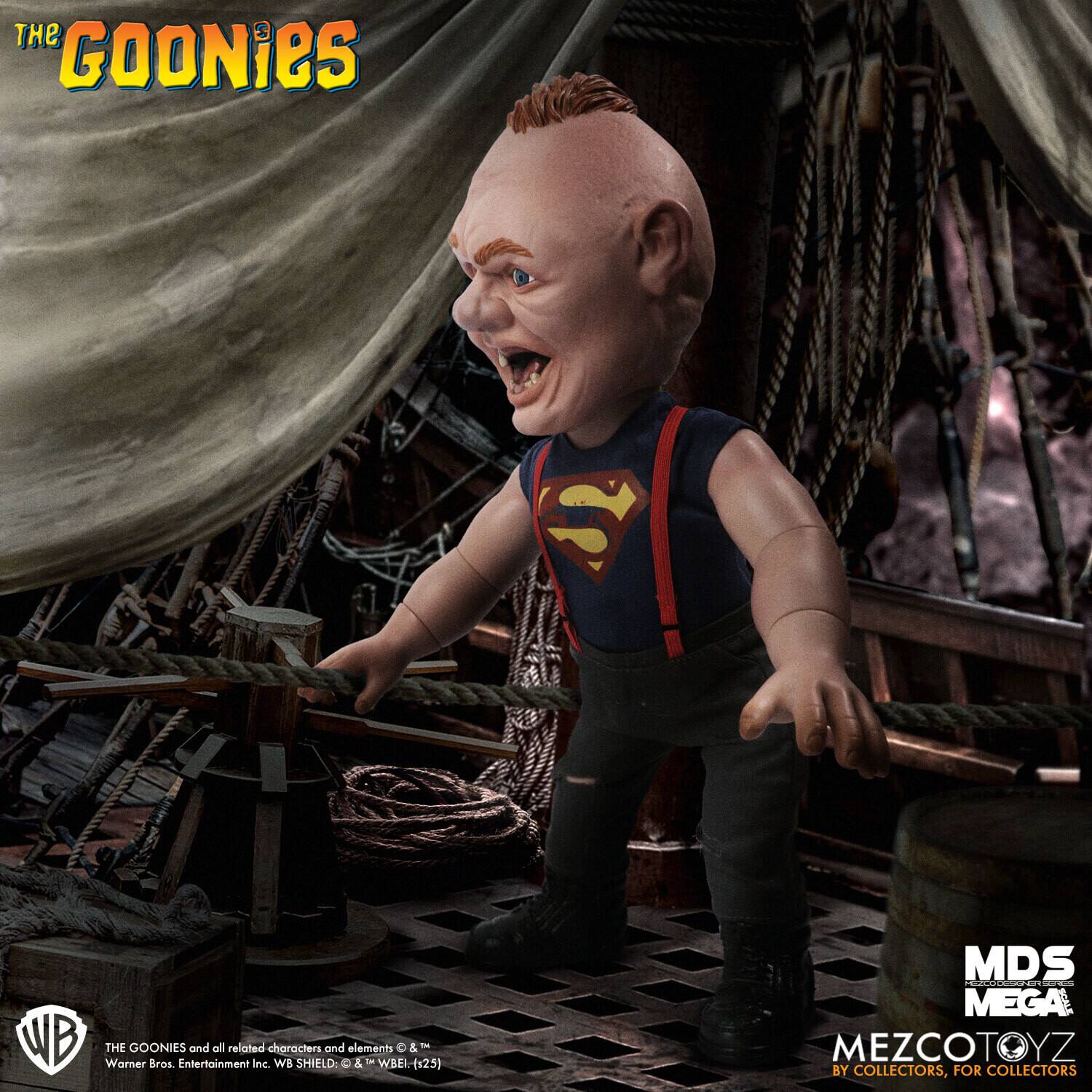 The Goonies  
Warner Bros. Entertainment Inc. and all related characters and elements © & ™  
WB SHIELD and ™ & ™ WBEI (x25)  
MDS Mega  
MEZCOTOYZ  
BY COLLECTORS, FOR COLLECTORS