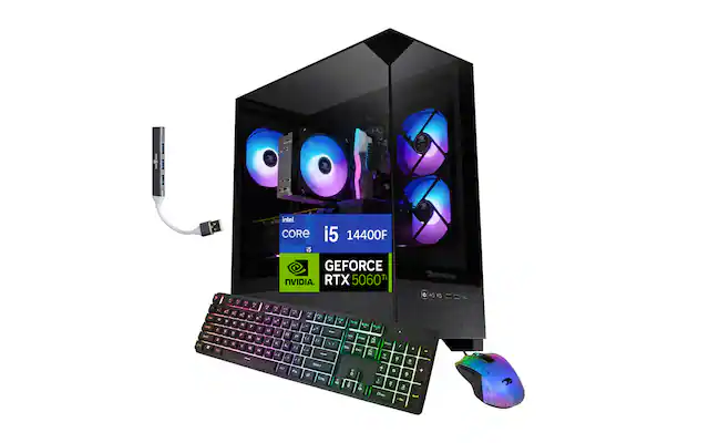 1 intel CORE i5 14400F ai GEFORCE RTX 5060T Ti NVIDIA