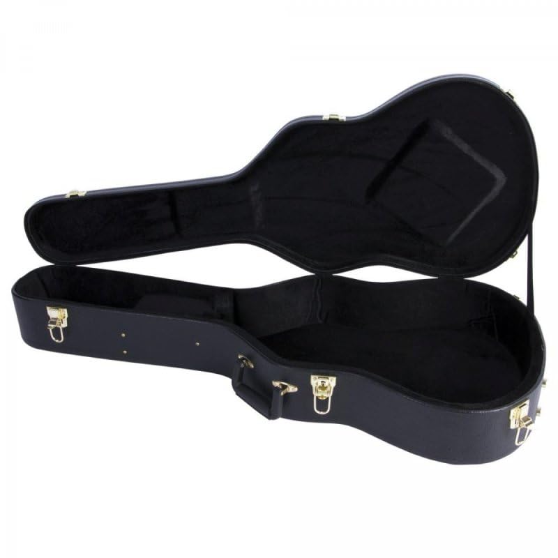 Alt View 9. On Stage Stands - On Stage GCC5000B On Stage GCC-5000B Hard Case for Classical Guitar - Black.