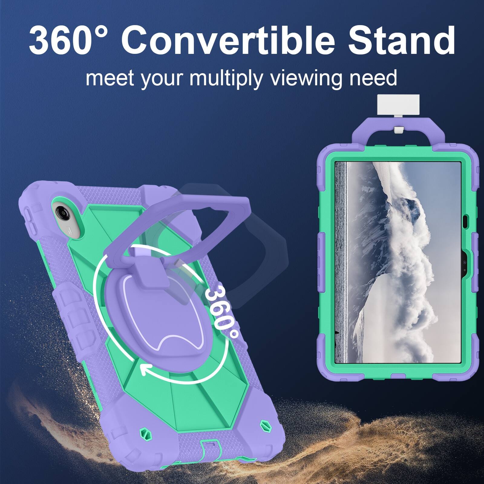 360° Convertible Stand meet your multiply viewing need