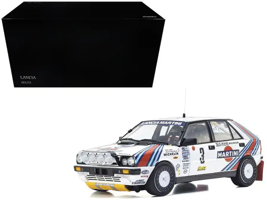 Ear Model Cast Lancia Delta HF 4WD #3