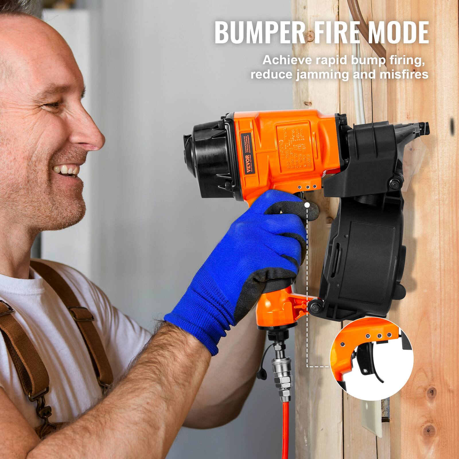BUMPER FIRE MODE  
Achieve rapid bump firing, reduce jamming and misfires