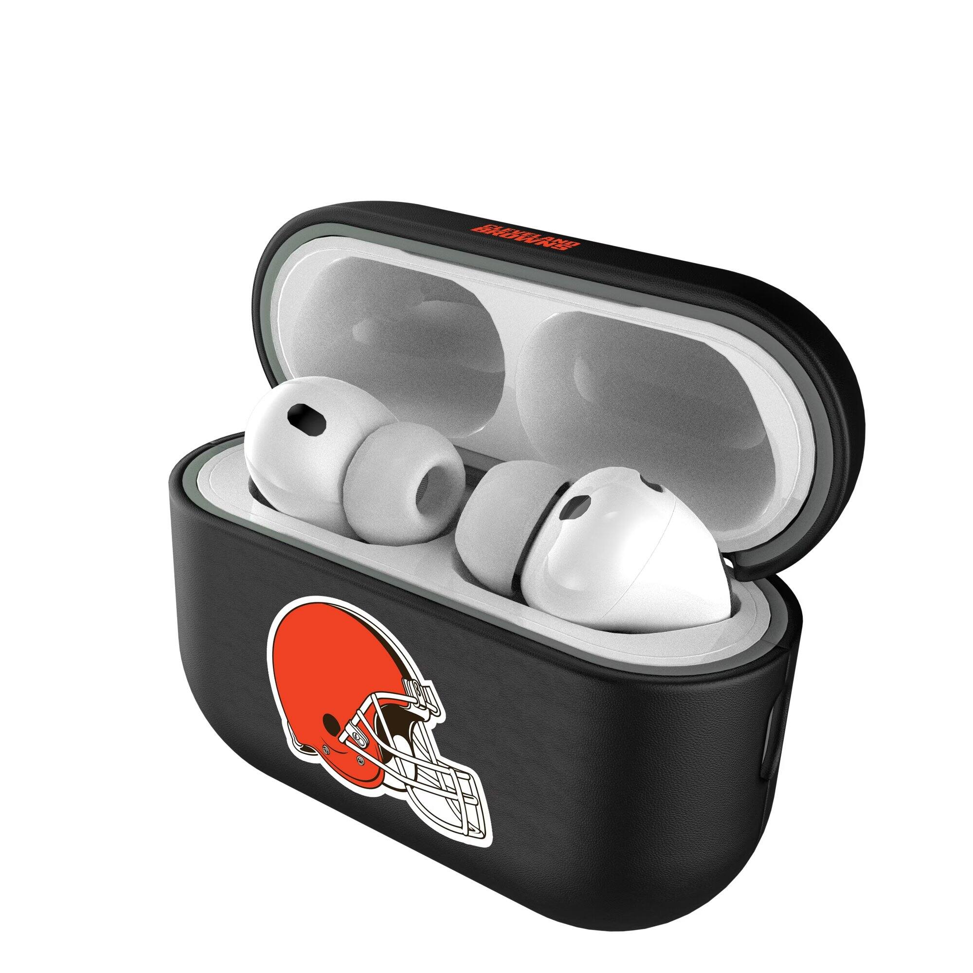 Alt View 2. Keyscaper - Cleveland Browns AirPods Pro 3rd Generation Case Cover - No Size - Black.